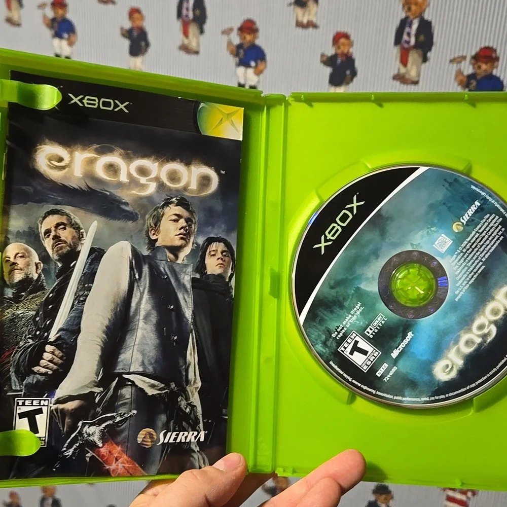 Eragon Video Game Xbox Book Included